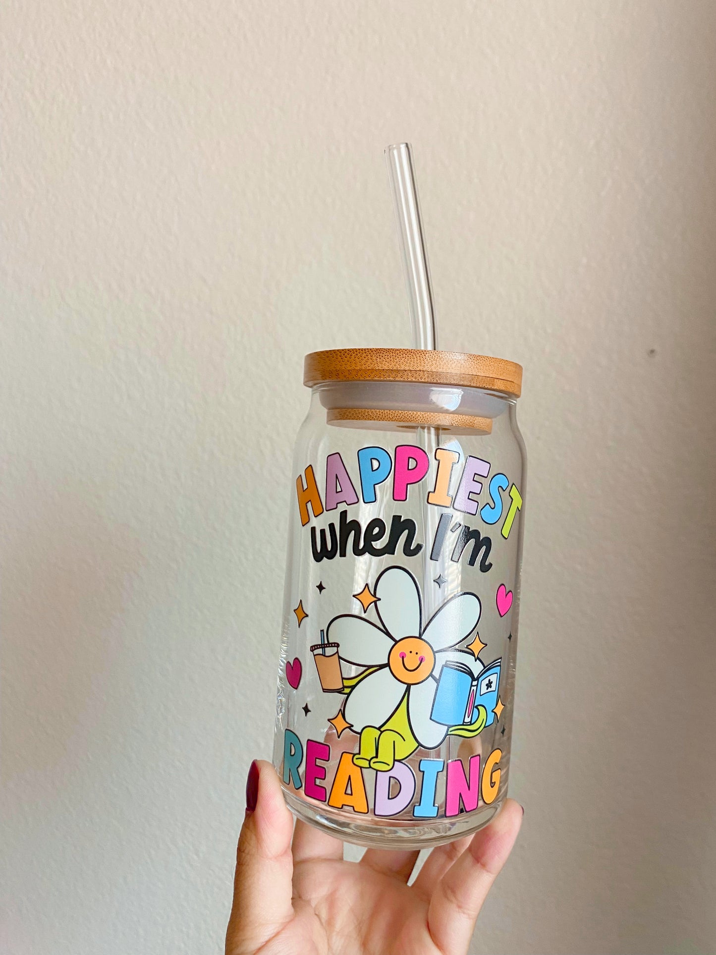 Happiest When Reading Cup