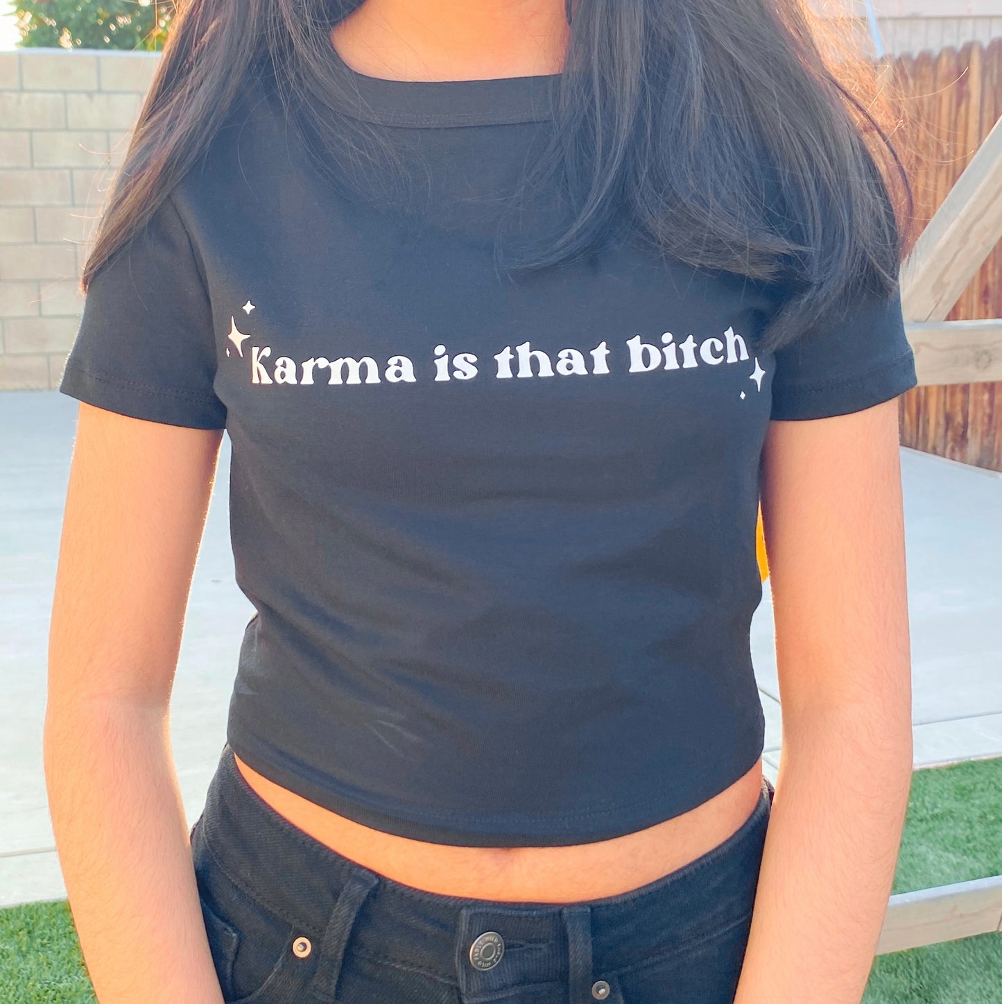 Karma is that Bitch Baby Tee