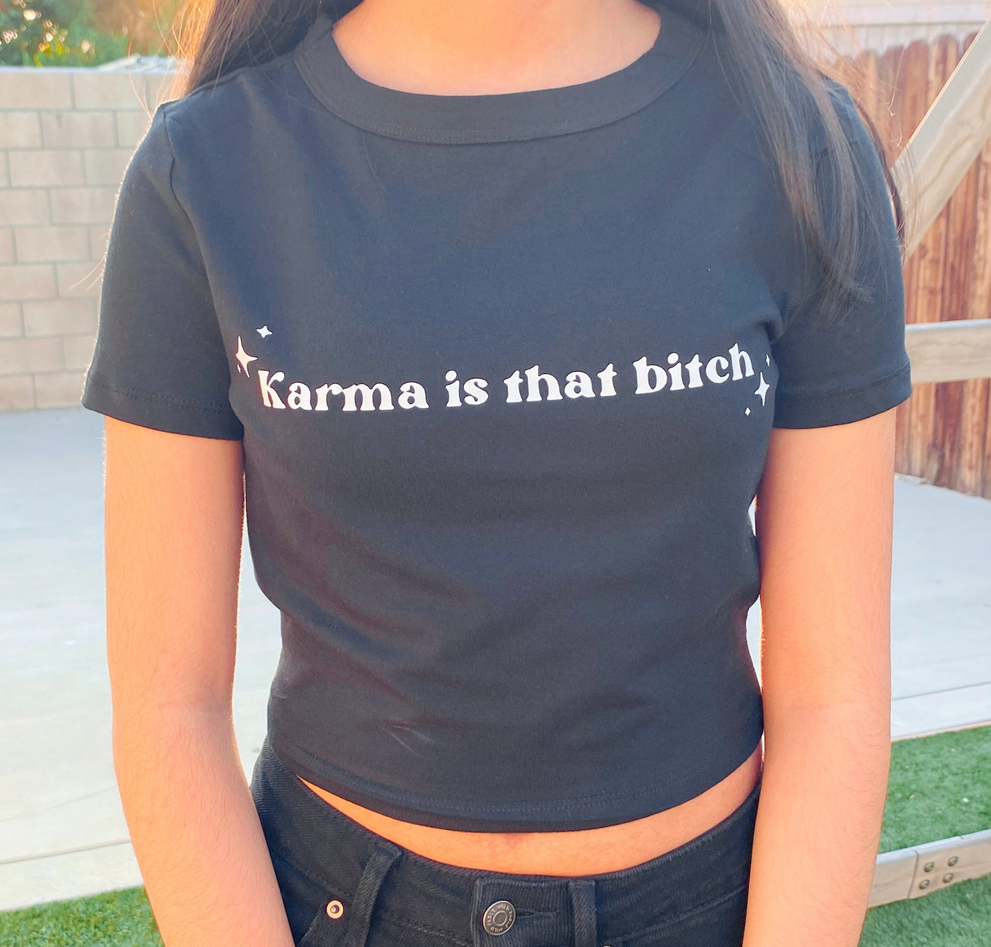 Karma is that Bitch Baby Tee