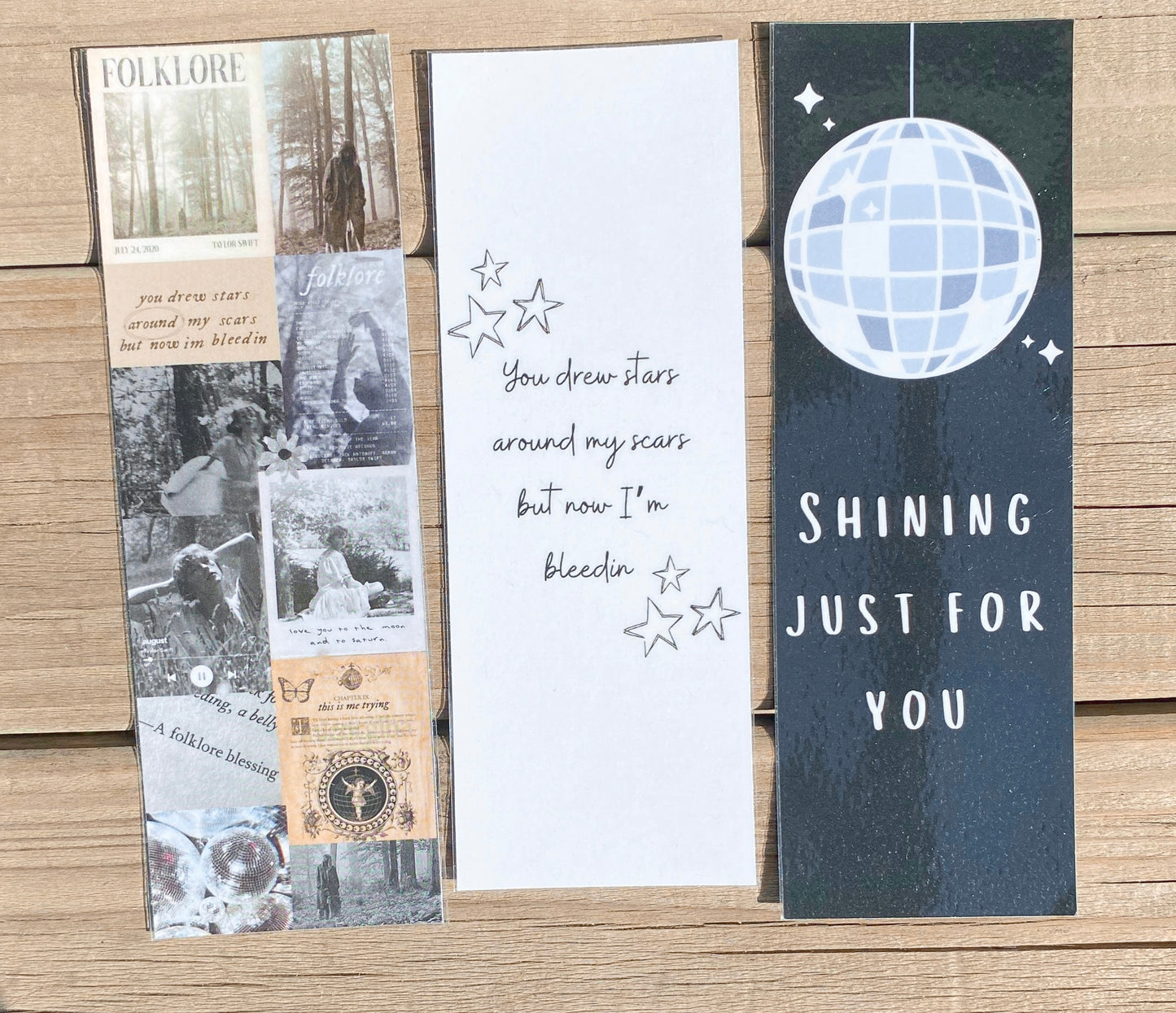 Eras Inspired Bookmarks