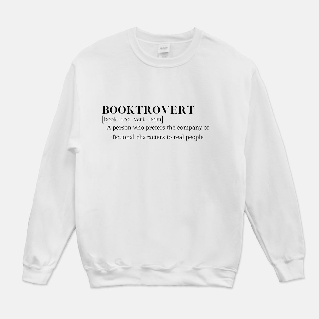 Booktrovert crewneck